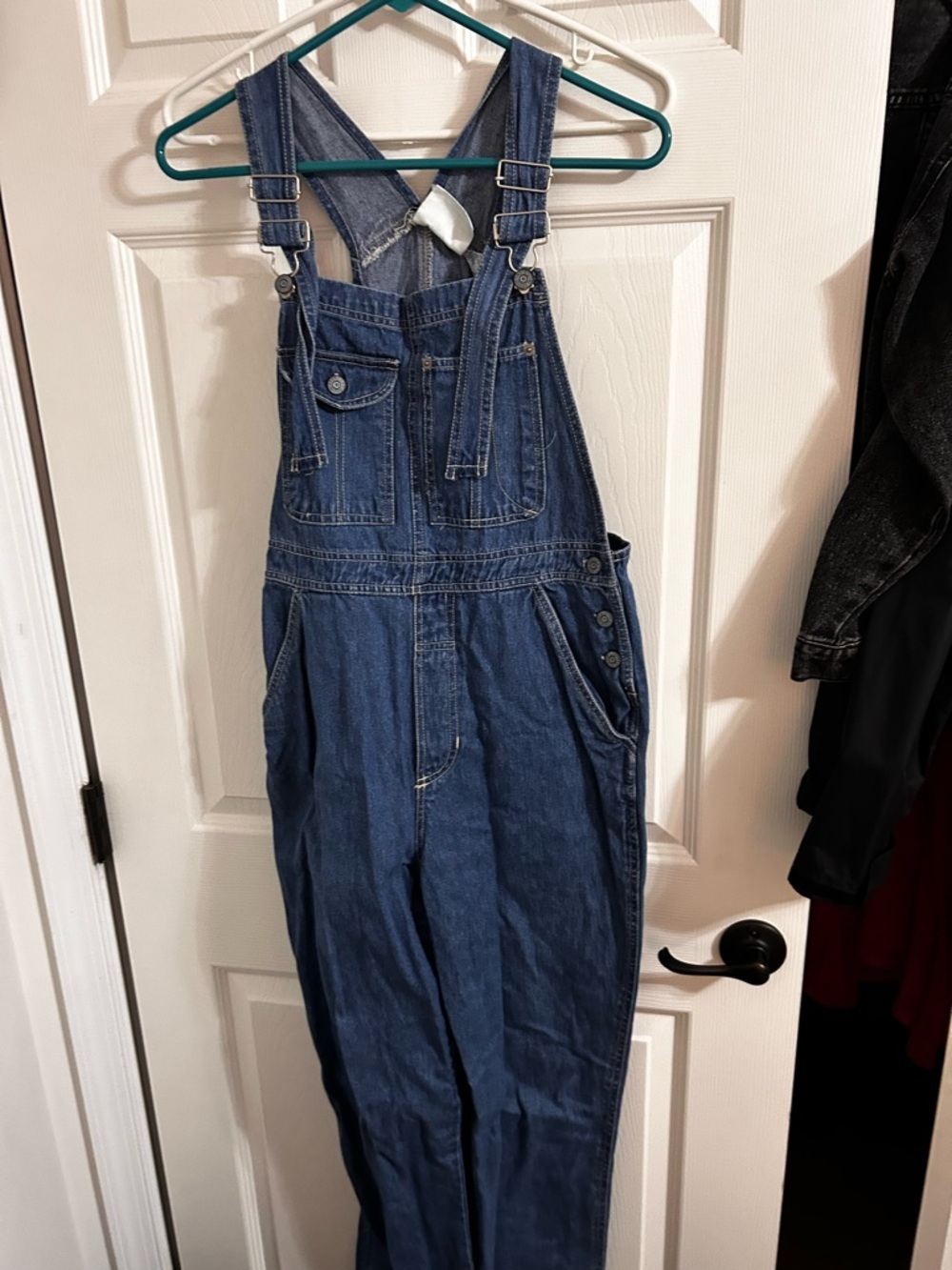 Classic Denim Overalls - Blue